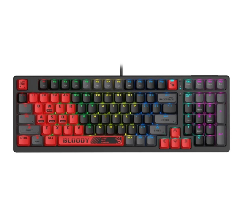 A4TECH Bloody S98 Sports Red BLMS Plus (S98 SPORTS RED BLMS RED PLUS)