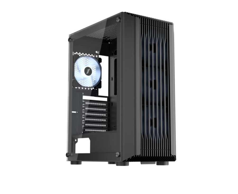 1STPLAYER BULLET HUNTER H6 ARGB (H6-BK-4F7) Black