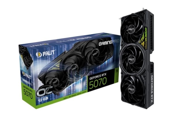 Palit GamingPro OC 12Gb NVIDIA GeForce RTX 5070 (NE75070T19K9-GB2050A)