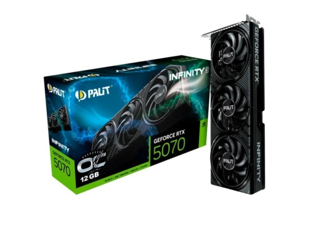 Palit Infinity 3 OC 12Gb NVIDIA GeForce RTX 5070 (NE75070S19K9-GB2050S)