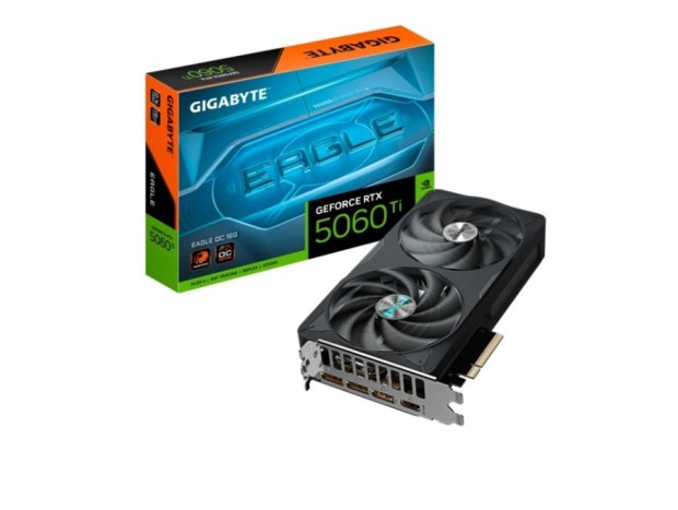 Gigabyte EAGLE OC 16Gb NVIDIA GeForce RTX 5060 Ti (GV-N506TEAGLE OC-16GD)
