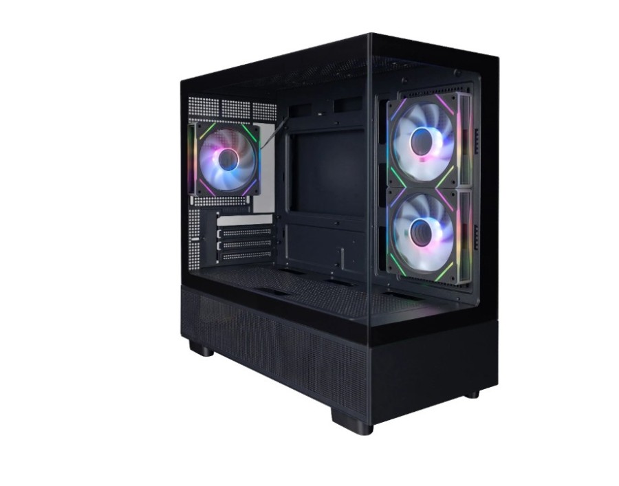 1STPLAYER MIKU Mi5 ARGB Black (Mi5-BK-2FC7R-1FC7)