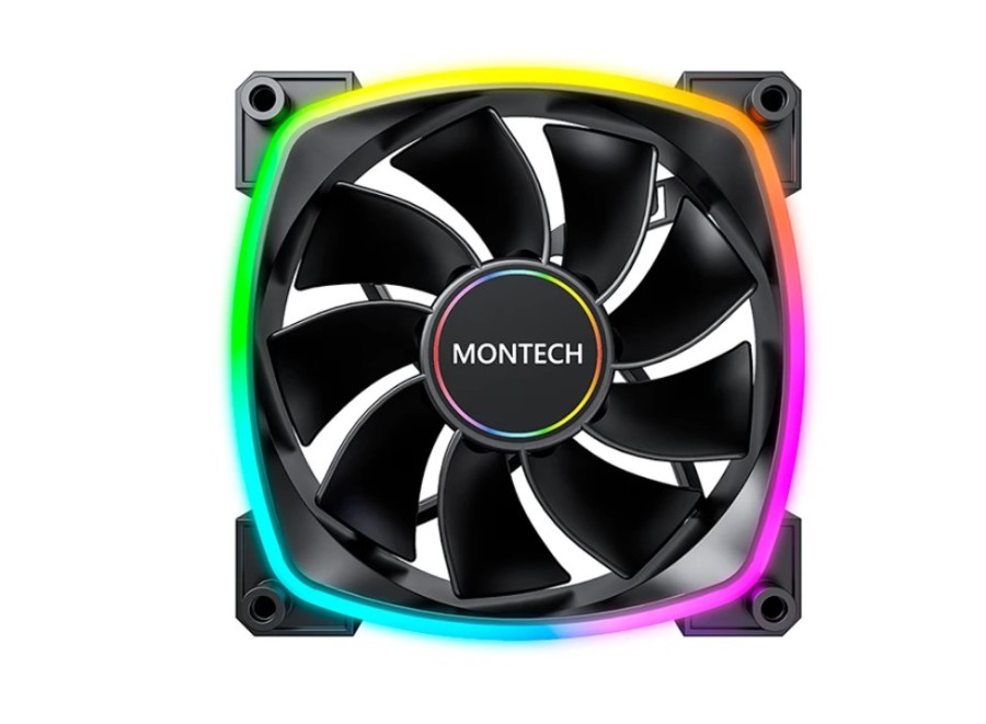 MONTECH RX140 PWM BLACK (RX140B)