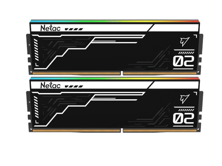 Netac Shadow II RGB 32Gb DDR5 6400MHz (2x16Gb KIT) (NTS2D5P64DP-32K)