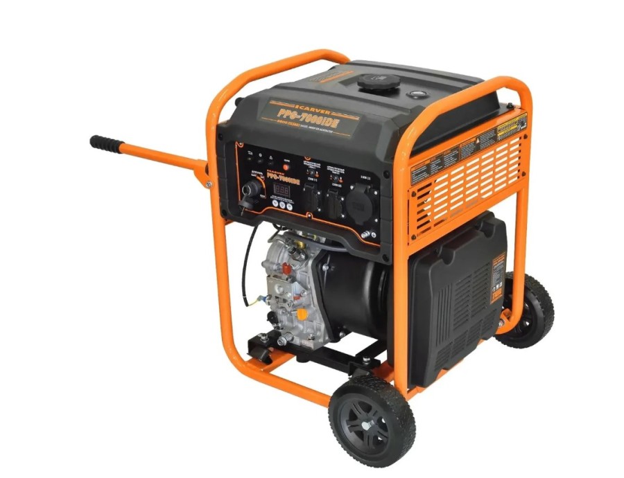 CARVER PPG - 7000IDE, 220 В, 5.5кВт, на колёсах с АКБ (01.020.00071)