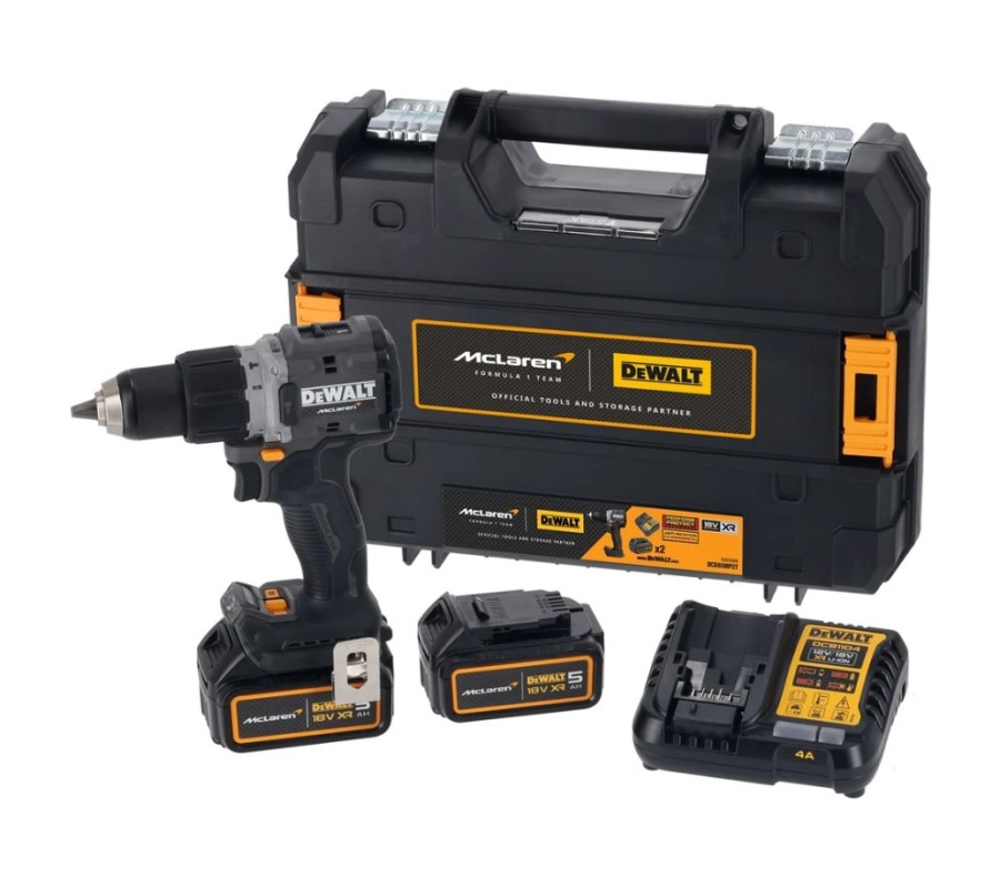 DeWALT с 2 АКБ 5 Ач и ЗУ DCD85MP2T-QW