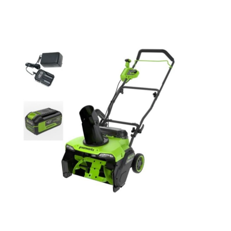 GREENWORKS GD40STX2 с 1хАКБ 4 Ач и ЗУ (2603407UB)