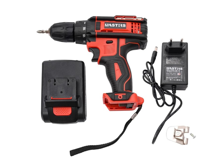 MASTERS SD-18L, 1.5Ач, с одним аккумулятором (18809)
