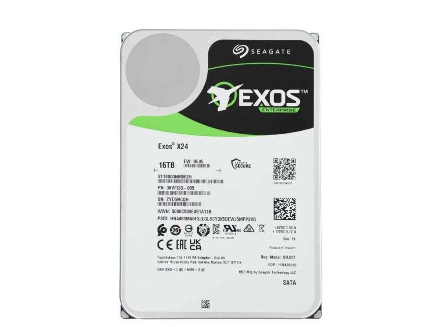 Seagate Exos X24 16Tb SATA-III (ST16000NM002H)