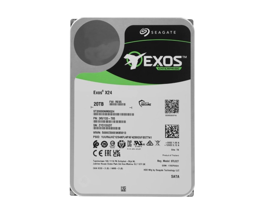 Seagate Exos X24 20Tb SATA-III (ST20000NM002H)