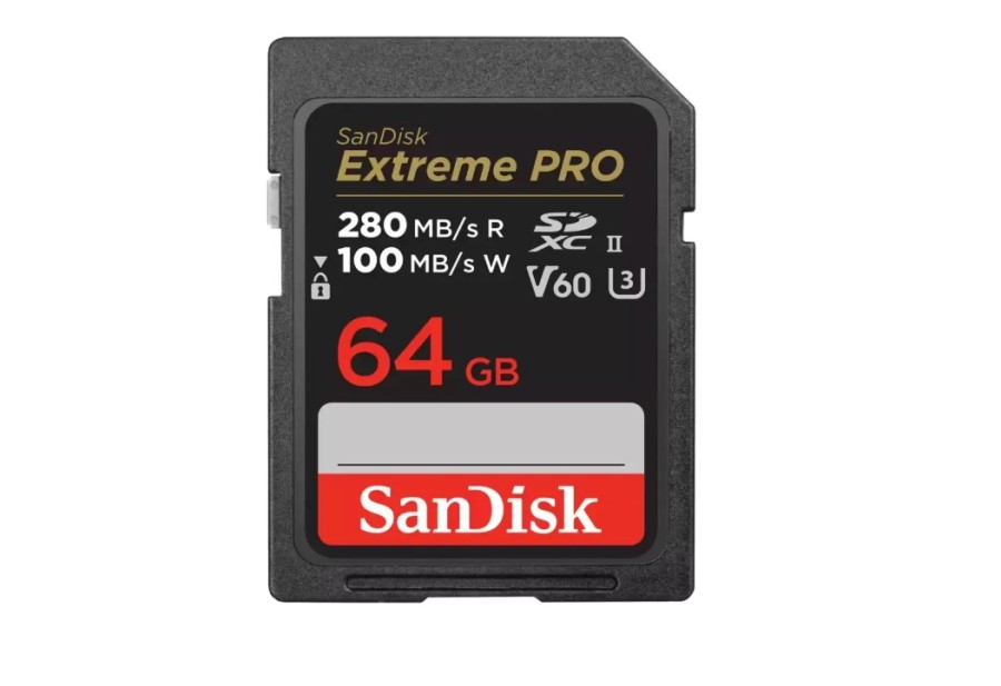 SanDisk Extreme Pro 64Gb SD (SDSDXEP-064G-GN4IN)