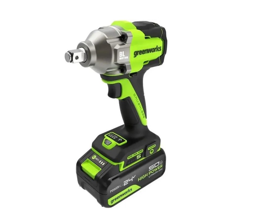 GREENWORKS IW5500, 5Ач, с одним аккумулятором (3805007CUG)