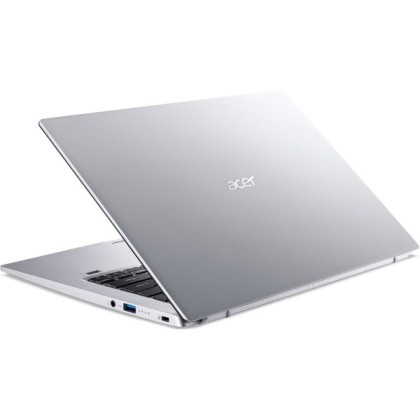 Acer Swift 1 SF114-34 Intel Celeron N4500 1100MHz/14"/1920x1080/8GB/256GB SSD/Intel UHD Graphics/Wi-Fi/Bluetooth/Без ОС (NX.A77ER.009) Silver