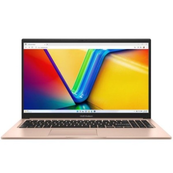 ASUS Vivobook 15 X1504VA-BQ1030 Intel Core 5 120U 1400MHz/15.6"/1920x1080/8GB/512GB SSD/Intel Graphics/Wi-Fi/Bluetooth/Без ОС (90NB13Y3-M00A30) Gold