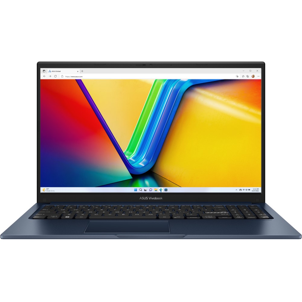 ASUS Vivobook 15 X1504ZA-BQ445 Intel Core i5 1235U 1300MHz/15.6"/1920x1080/8GB/512GB SSD/Intel Iris Xe Graphics/Wi-Fi/Bluetooth/Без ОС (90NB1021-M00MU0) Blue