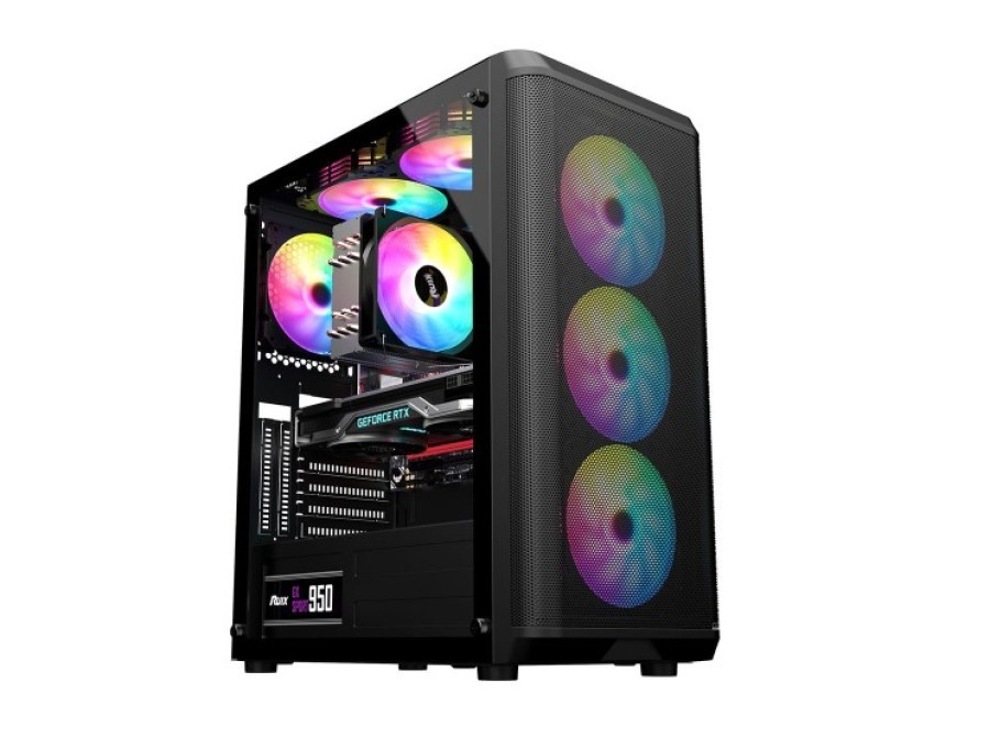 Игровой компьютер H2O Iridium Intel core i5 12400F/NVIDIA GeForce RTX 5060 8GB/32GB DDR4/SSD 500GB/Windows 11 Pro (HT198812) [код: 198812]