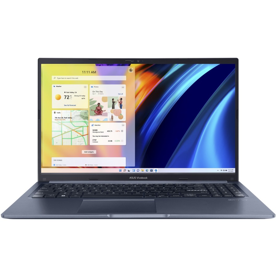 ASUS Vivobook 15 X1502ZA-BQ2345 Intel Core i7 12700H 2300MHz/15.6"/1920x1080/16GB/512GB SSD/Intel Iris Xe Graphics/Wi-Fi/Bluetooth/Без ОС (90NB0VX1-M03780) Blue