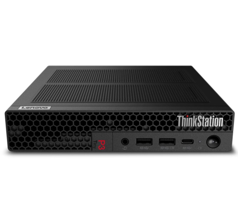 Lenovo ThinkStation P3 Tiny Intel Core i7 14700 2100 МГц/32768 Mb/1024 Gb SSD/DVD-нет/Nvidia T1000 8192 Мб/Windows 11 Pro (30H1A0CKCH) Черный
