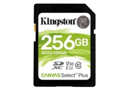 256Gb Kingston Canvas Select Plus SDXC Class 10 (SDS2/256GB)