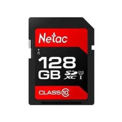 Netac P600 SDHC 128GB U1/C10 up to 80MB/s (NT02P600STN-128G-R)