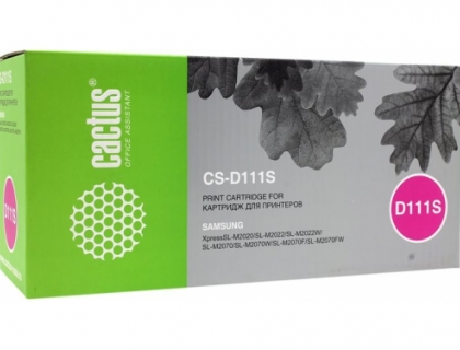 Cactus CS-D111S черный (1000 стр) для Samsung Xpress M2022/M2020/M2021