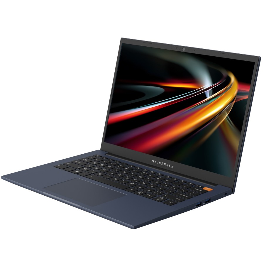 MAIBENBEN Smart S14C-R576UM AMD Ryzen 5 7640HS 4300MHz/14"/1920x1200/16GB/512GB SSD/AMD Radeon 760M/Wi-Fi/Bluetooth/Linux (S14C-R576UMF1SLURE0) Blue