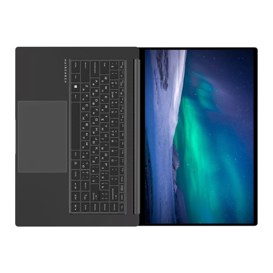 MAIBENBEN P625 Intel Core i5 12450H 2000MHz/16"/2560х1600/16GB/512GB SSD/Intel UHD Graphics/Wi-Fi/Bluetooth/Windows 11 Home (P625QSF0HGRE0) Grey