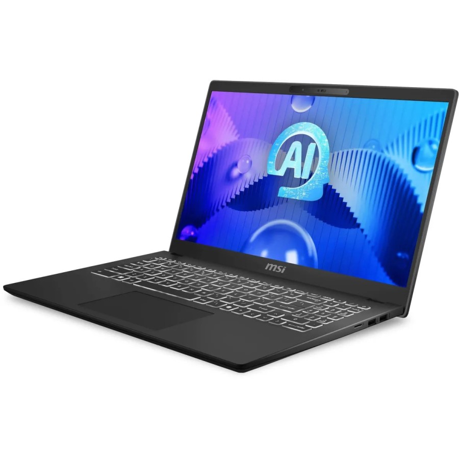 MSI Modern 15 H AI C1MTG-084US Intel Core Ultra 9 185H 3900MHz/15.6"/1920x1080/32GB/1024GB SSD/Intel Arc Graphics/Wi-Fi/Bluetooth/Windows 11 Home (9S7-15H551-084) Black