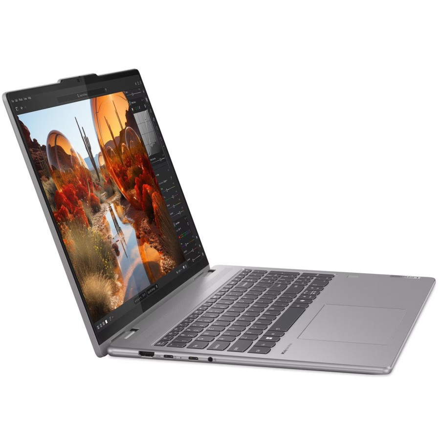 Lenovo Yoga 7 2-in-1 16AHP9 AMD Ryzen 7 8840HS 3300MHz/16"/1920x1200/16GB/512GB SSD/AMD Radeon 780M/Wi-Fi/Bluetooth/Windows 11 Home (83DM0006US) Grey