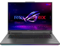 ASUS ROG Strix G18 G814JVR-N6035 Intel Core i9 14900HX 1600MHz/18"/2560x1600/32GB/1024GB SSD/NVIDIA GeForce RTX 4060 8GB/Wi-Fi/Bluetooth/Без ОС (90NR0IF6-M001L0) Grey