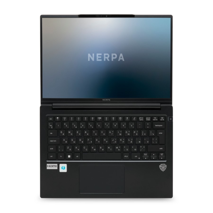 Nerpa CASPICA HUSO I552-14 Intel Core Ultra 5 125U 1300MHz/14"/1920x1200/16GB/512GB SSD/Intel Graphics/Wi-Fi/Bluetooth/Windows 11 Pro (I552-14TB165002K) Black