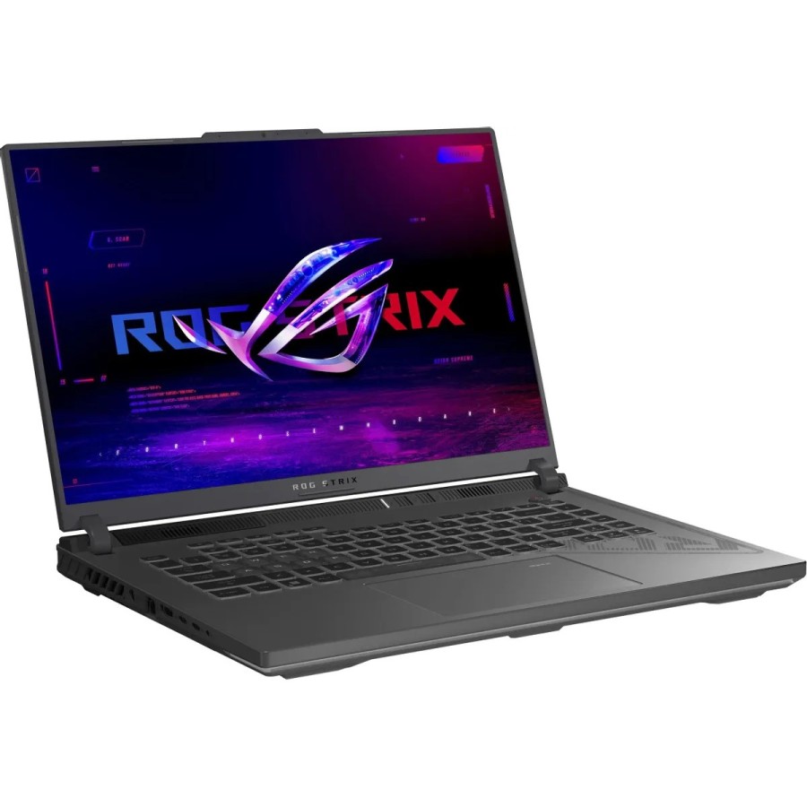 ASUS ROG Strix G16 G614JU Intel Core i5 13450HX 2400MHz/16"/1920x1200/16GB/512GB SSD/NVIDIA GeForce RTX 4050 6GB/Wi-Fi/Bluetooth/Windows 11 Pro (90NR0CC1-M012J0_Win11Pro) Grey