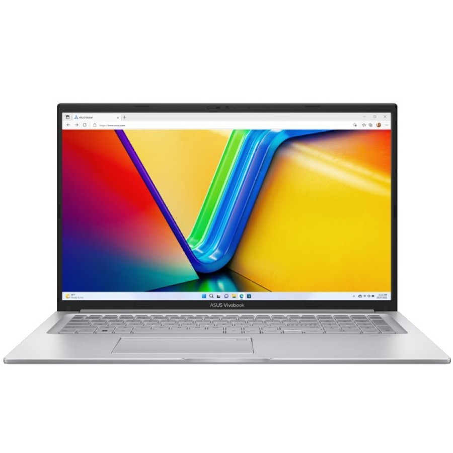 ASUS Vivobook 17 X1704ZA-AU447 Intel Core i3 1215U 1200MHz/17.3"/1920x1080/16GB/512GB SSD/Intel UHD Graphics/Wi-Fi/Bluetooth/DOS (90NB10F2-M00K70) Silver