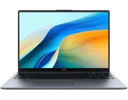 HUAWEI MateBook D 16 MCLG-X Intel Core i5 13420H 2100MHz/16"/1920х1200/16GB/1024GB SSD/Intel UHD Graphics/Wi-Fi/Bluetooth/Без ОС (53014BUY) Grey