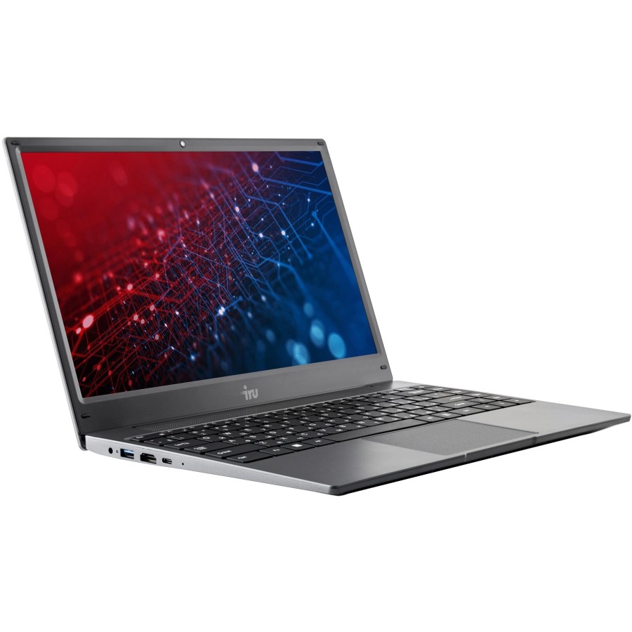 iRU Tactio 14ALH Intel Core i3 1215U 1200MHz/14"/1920x1080/8GB/256GB SSD/Intel UHD Graphics/Wi-Fi/Bluetooth/DOS (2058897) Grey