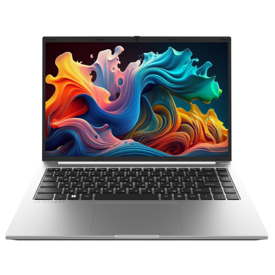 Maibenben S14B-R560UM AMD Ryzen 5 6600H 3300MHz/14.5"/3072x1920/8GB/512GB SSD/AMD Radeon 660M/Wi-Fi/Bluetooth/Linux (S14B-R560UMBQSLSRE0) Silver