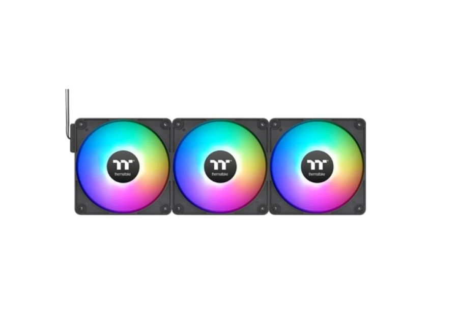 Thermaltake CT140 EX Reverse ARGB Sync PC Cooling Fan (3-Fan Pack) (CL-F193-PL14SW-A)