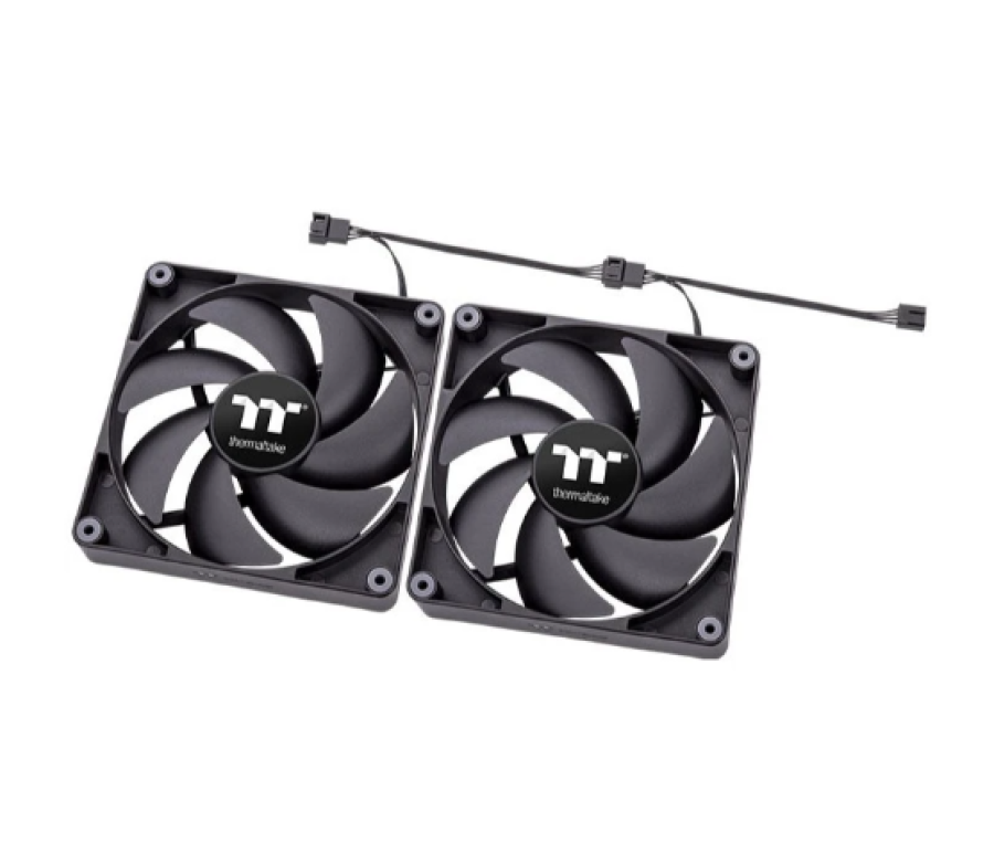 Thermaltake CL-F147-PL12BL-A CT120 PC Cooling (2 Fan Pack) (CL-F147-PL12BL-A)