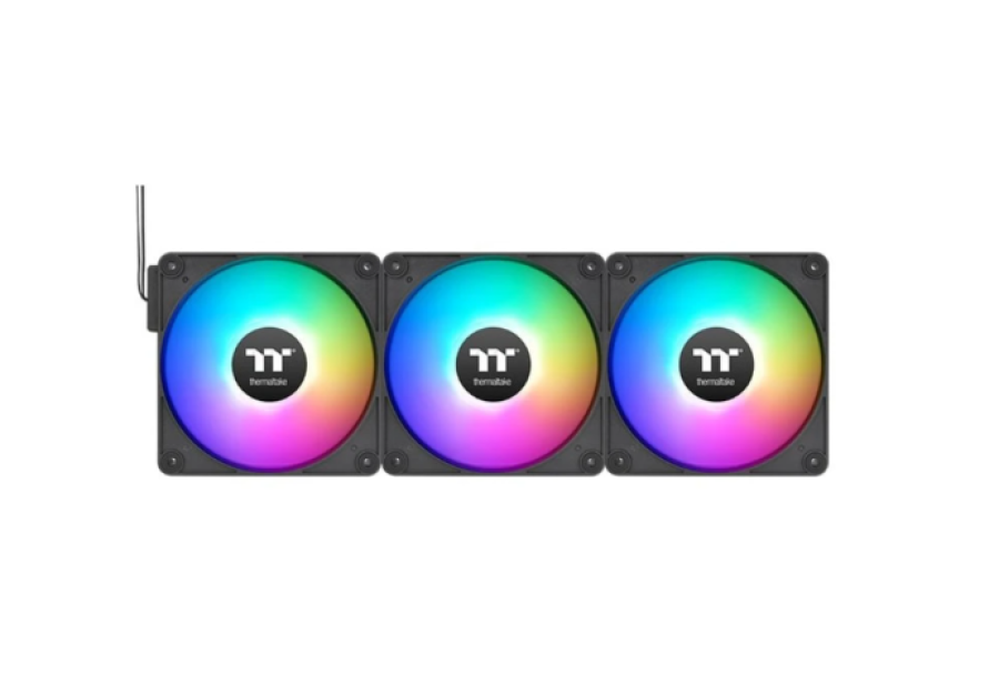 Thermaltake CT120 EX Reverse ARGB Sync PC Cooling Fan (3-Fan Pack) (CL-F192-PL12SW-A)