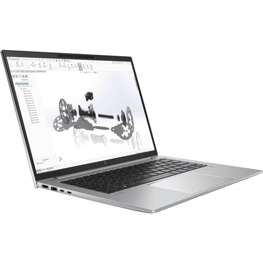 HP ZBook Firefly 14 G10 (7Z3A6UT) Intel Core i7 1355U 1700MHz/14"/1920x1200/8GB/256GB SSD/NVIDIA RTX A500 4GB/Wi-Fi/Bluetooth/Windows 11 Pro (Grey)