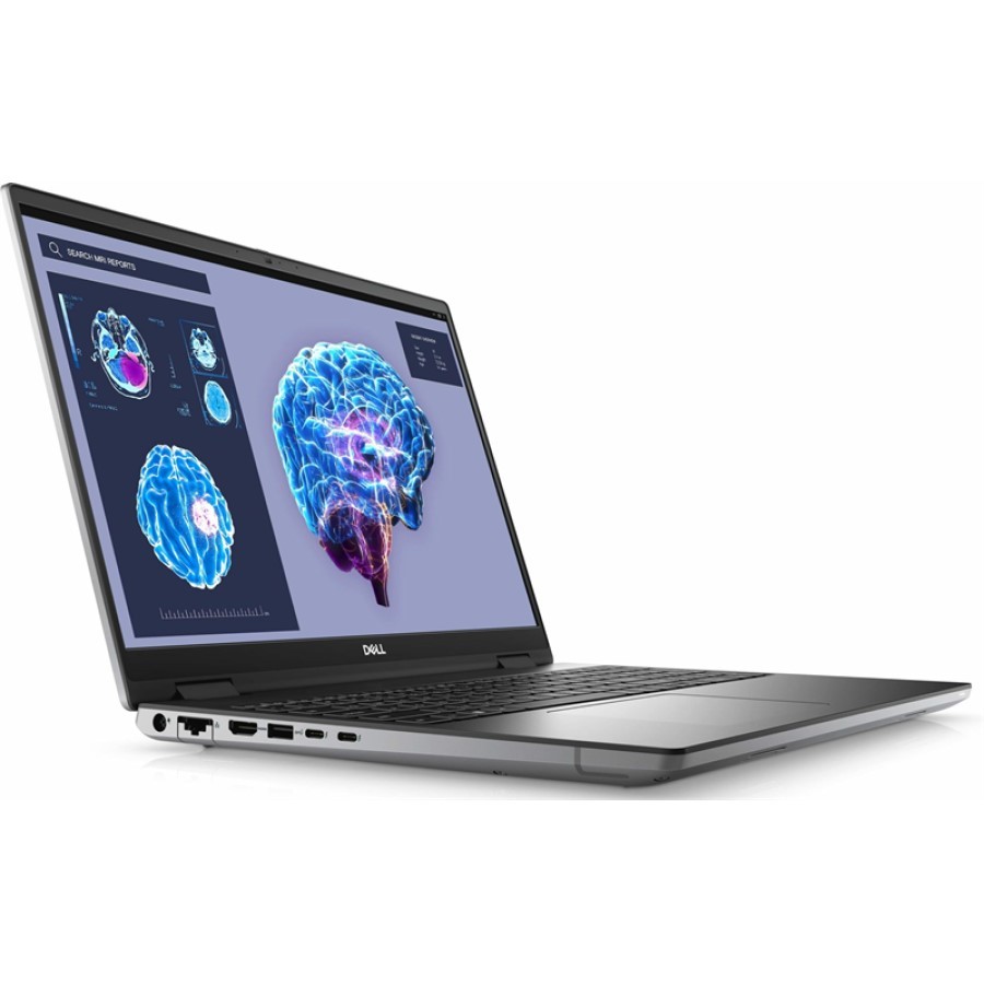 DELL Precision 7680 Intel Core i7 13850HX 2100MHz/16"/3840x2400/32GB/1024GB SSD/NVIDIA RTX 3500 Ada 12GB/Wi-Fi/Bluetooth/Linux (7680-7314) Grey