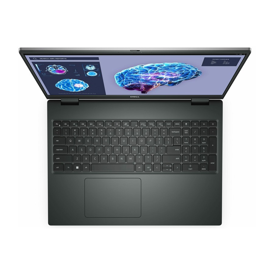 DELL Precision 7680 Intel Core i7 13850HX 2100MHz/16"/3840x2400/32GB/1024GB SSD/NVIDIA RTX 3500 Ada 12GB/Wi-Fi/Bluetooth/Linux (7680-7314) Grey