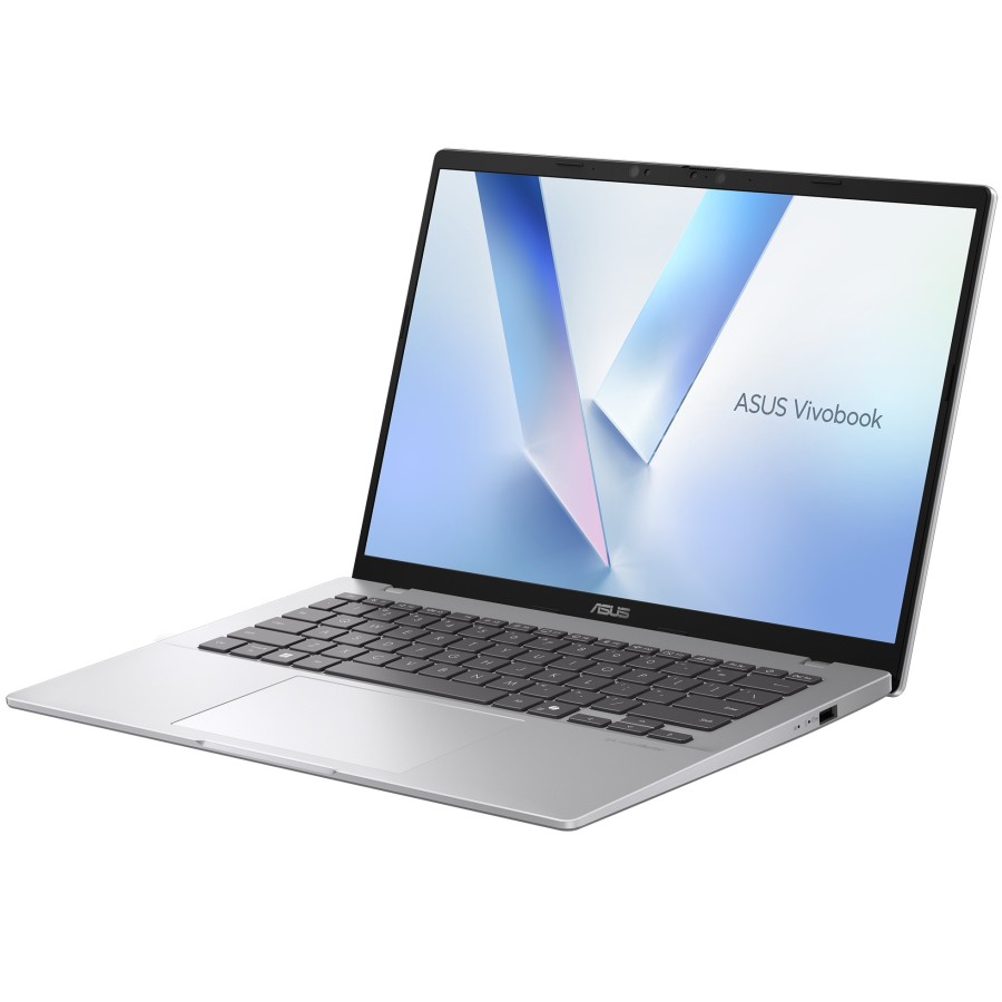 ASUS Vivobook 14 X1407QA-LY099W Snapdragon X X1 26 100 2970MHz/14"/1920x1200/16GB/1024GB SSD/Qualcomm Adreno/Wi-Fi/Bluetooth/Windows 11 Home (90NB1603-M007F0) Silver