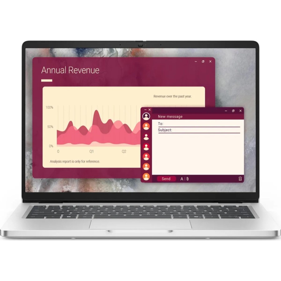 DELL PRO 14 Intel Core 5 120U 1400MHz/14"/1920x1200/8GB/512GB SSD/Intel Graphics/Wi-Fi/Bluetooth/Linux (PRO14-5853) Grey