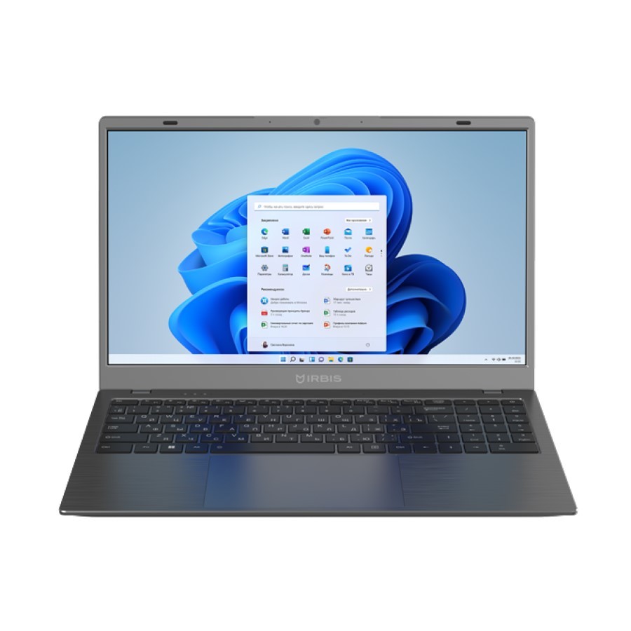 IRBIS GroovyBook 15 Intel Core i5 13600H 2800MHz/15.6"/1920x1080/16GB/512GB SSD/Intel Iris Xe Graphics/Wi-Fi/Bluetooth/Windows 11 Pro (15NBP3001) Grey
