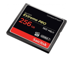 SanDisk Extreme Pro CompactFlash 160MB/s 256GB (SDCFXPS-256G-X46)