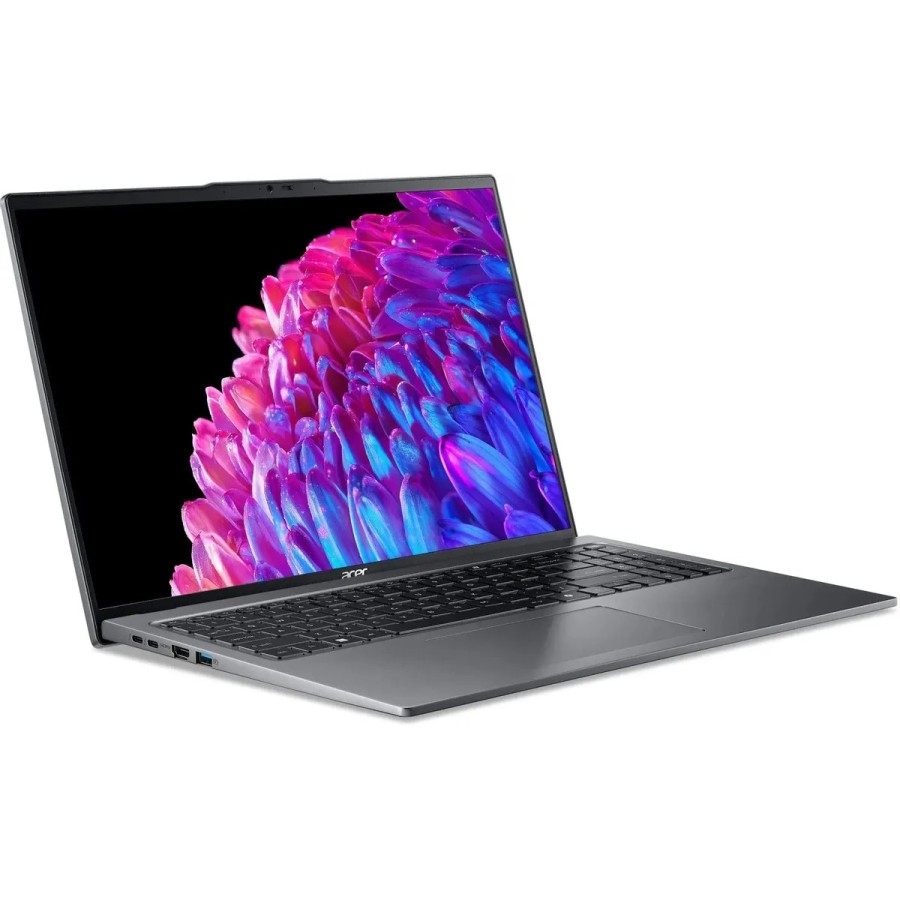 Acer Swift Go 16 SFG16-72-787A Intel Ultra 7 155H 3800MHz/16"/3200х2000/32GB/1024GB SSD/Intel Arc Graphics/Wi-Fi/Bluetooth/Windows 11 Home (NX.KSHCD.003) Grey