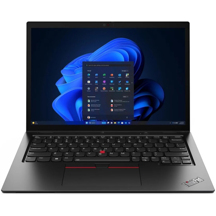Lenovo ThinkPad L13 2-in-1 Gen 5 Intel Core Ultra 7 155U 1700MHz/13.3"/1920x1200/16GB/1024GB SSD/Intel Graphics/Wi-Fi/Bluetooth/Windows 11 Pro (21LNA02JCD) Black