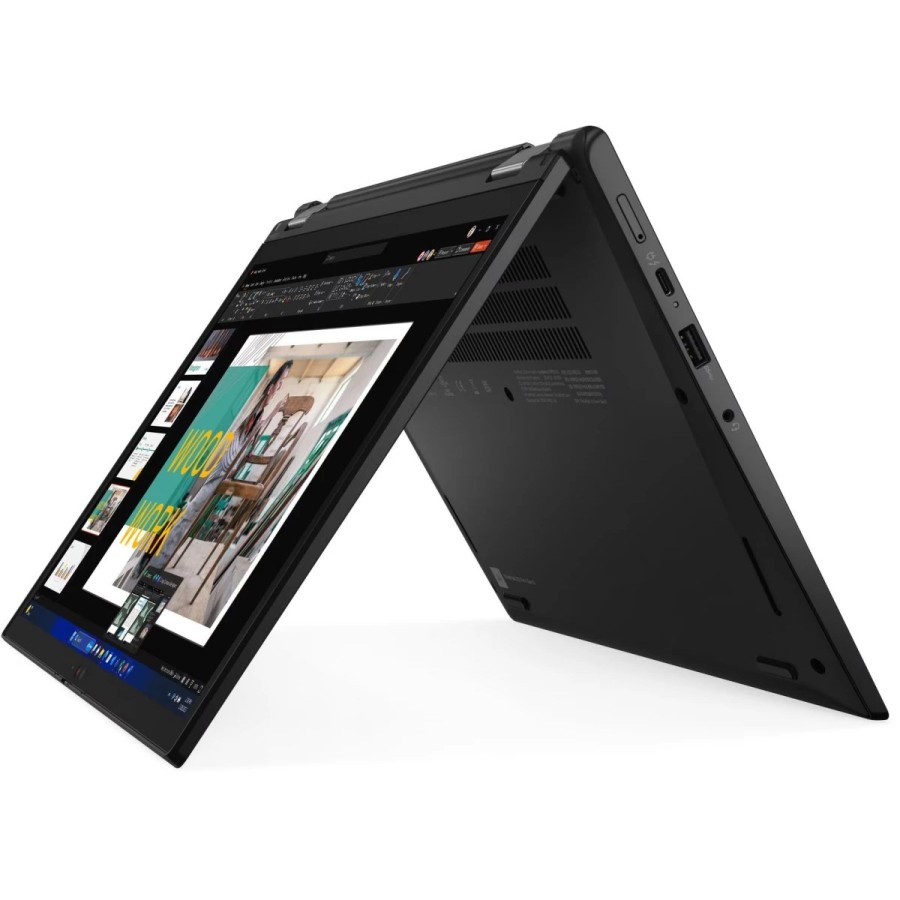 Lenovo ThinkPad L13 2-in-1 Gen 5 Intel Core Ultra 7 155U 1700MHz/13.3"/1920x1200/16GB/1024GB SSD/Intel Graphics/Wi-Fi/Bluetooth/Windows 11 Pro (21LNA02JCD) Black