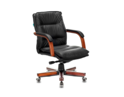 Бюрократ T-9927WALNUT-LOW (T-9927WALNUT-LOW/BL) Черный